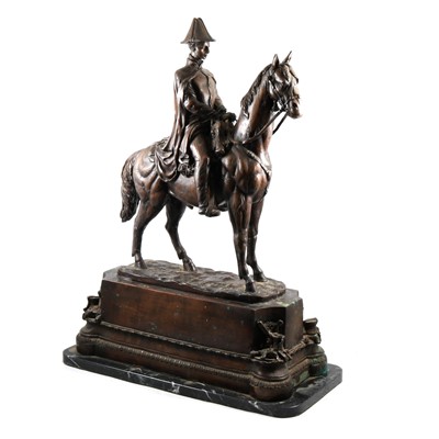 Lot 179 - Modern bronze sculpture, Arthur Duke of Wellington