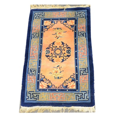 Lot 589 - Small Chinese rug