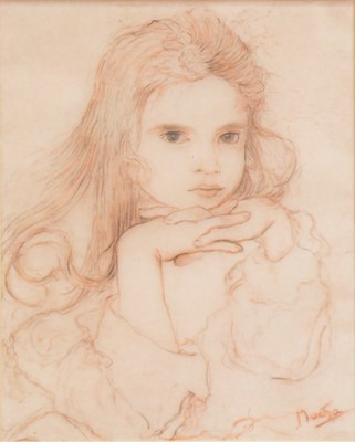 Lot 365 - After Mucha, copy of Catherine.