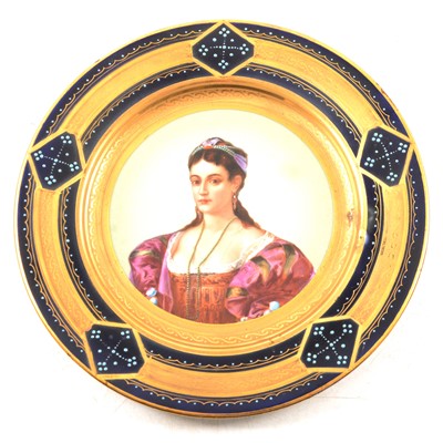 Lot 153 - Vienna porcelain plate