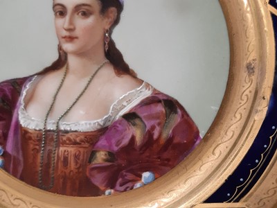 Lot 153 - Vienna porcelain plate