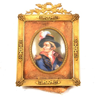 Lot 157 - Continental porcelain plaque