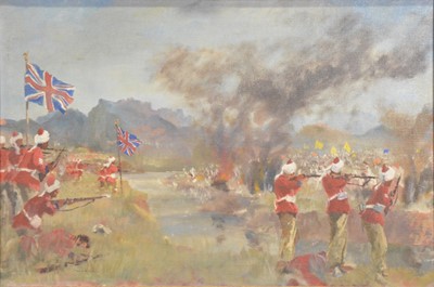 Lot 404 - Francis Russell Flint, Punjab Riflemen