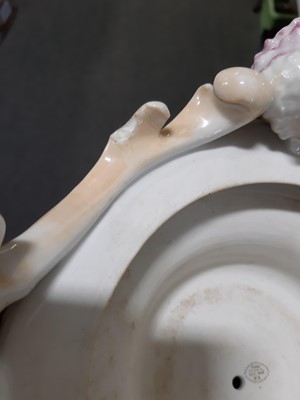 Lot 84 - Pair of French porcelain table ornaments, Gillet et Brianchon, Paris