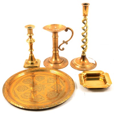 Lot 221 - Collection of copper and brassware