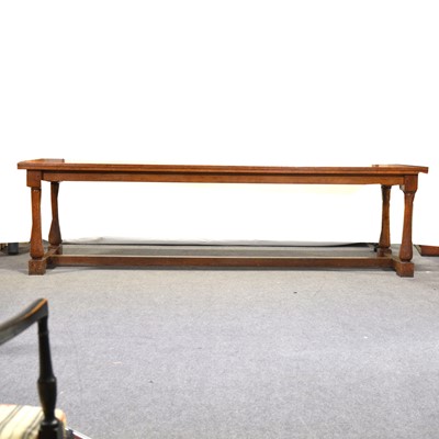 Lot 413 - Oak Refectory style table