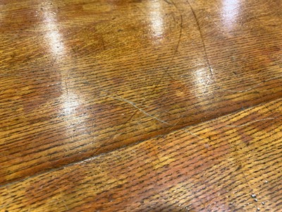 Lot 413 - Oak Refectory style table
