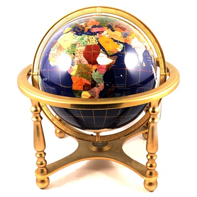 Lot 472 - Modern "Gem Stone" table globe