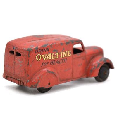 Lot 1 - Dinky pre-war die-cast model, 28T 'Ovaltine' van