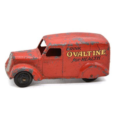 Lot 1 - Dinky pre-war die-cast model, 28T 'Ovaltine' van