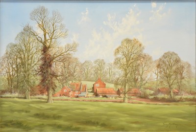 Lot 357 - Tony Malton, Langton Farm Hall, East Langton, and Towards St Nicholas.