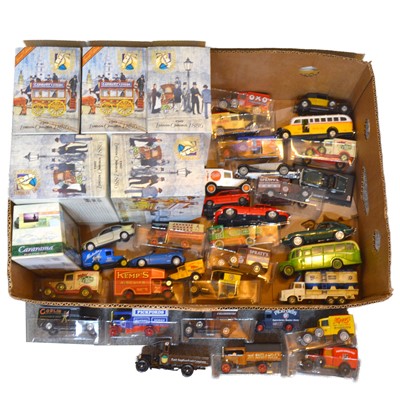 Lot 76 - Thirty-nine die-cast model vehicles, including Matchbox