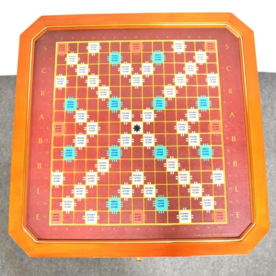 Lot 529 - Franklin Mint Scrabble board