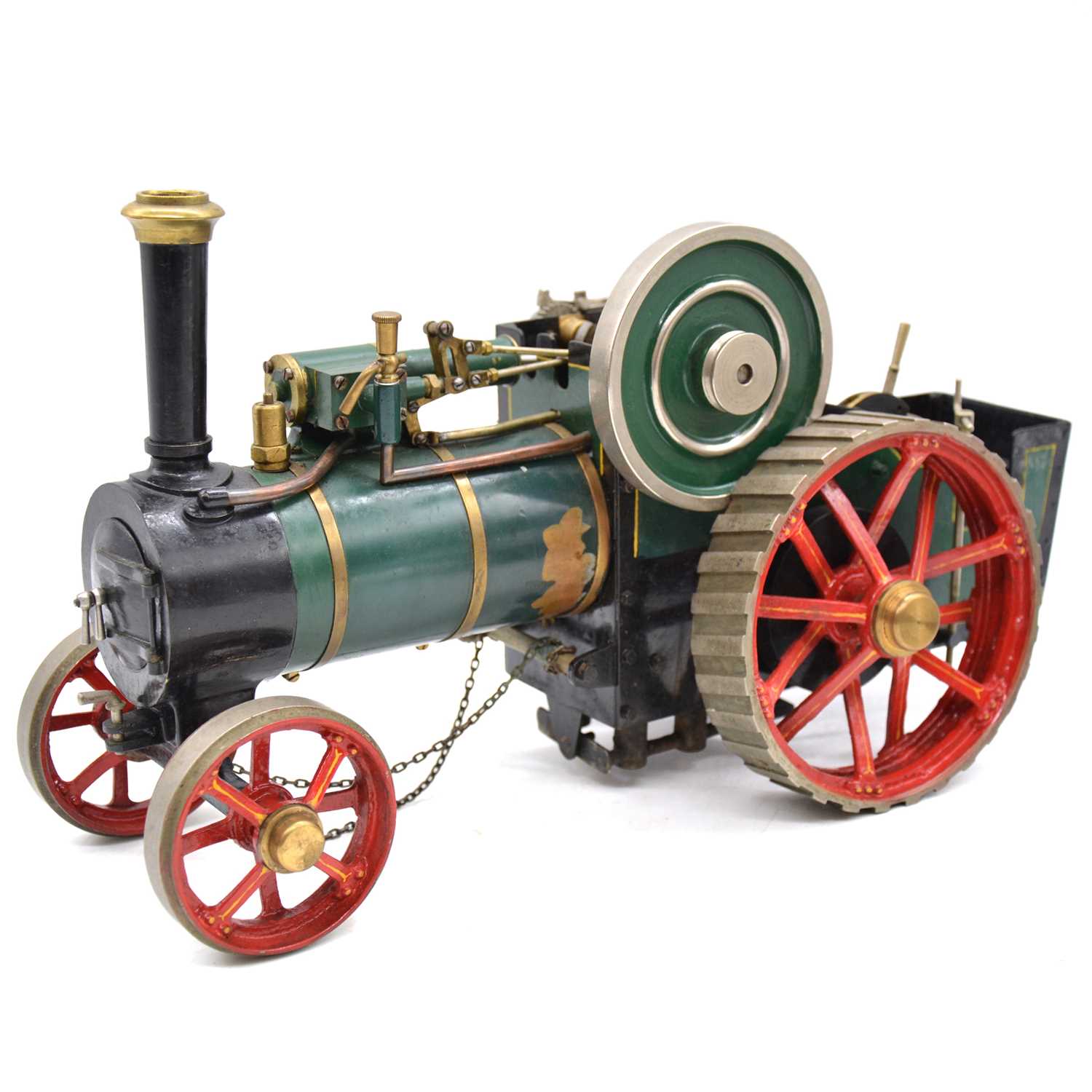 210 - Bassett Lowke live steam 3/4 inch traction engine