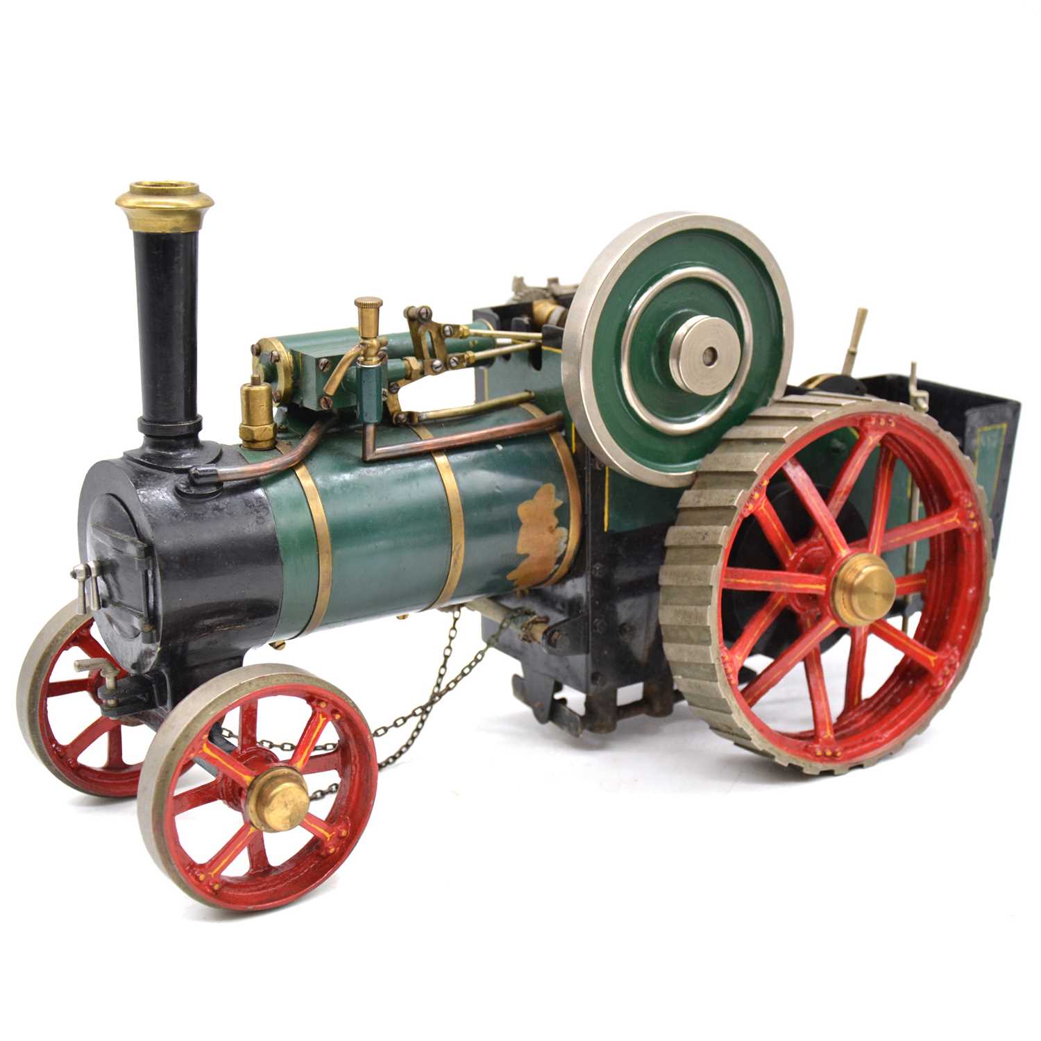 Traction Engine 4 Inch Lot 210 - Bassett Lowke live steam 3/4 inch traction