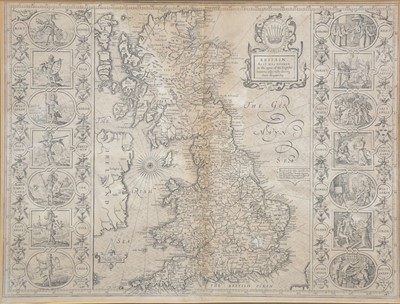 Lot 351 - John Speed, Britain as it was divided in the...