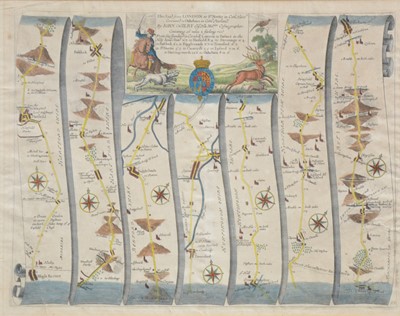 Lot 348 - John Ogilby, Road from London to St Neots .....