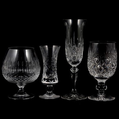 Lot 74 - Three boxes of table glasses.