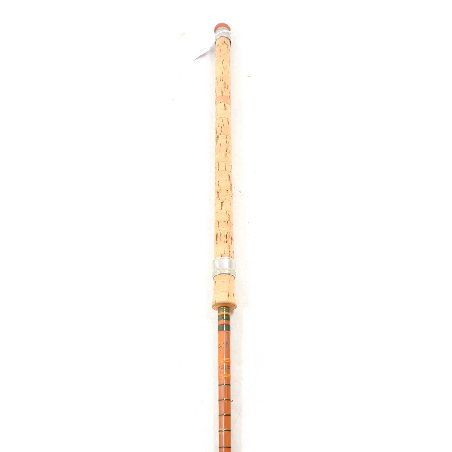 Lot 237 - Oliver’s of Knebworth, a split cane three-piece 11’ 3" float fishing rod