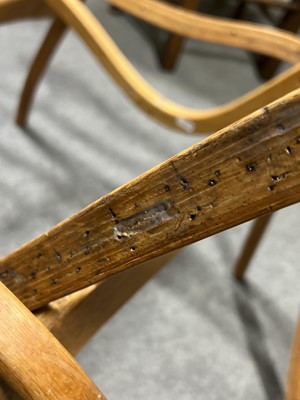 Lot 58 - Mid-century 'Lamino' easy chair frame, designed by Yngve Ekstrom for Swedese