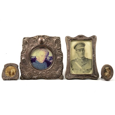 Lot 318 - Silver photograph frames