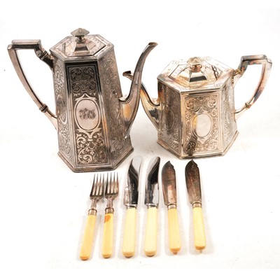 Lot 185 - Collection of silver plated wares