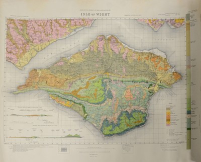 Lot 379 - A collection of Geological and Ordnance Survey Maps.