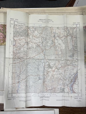 Lot 379 - A collection of Geological and Ordnance Survey Maps.