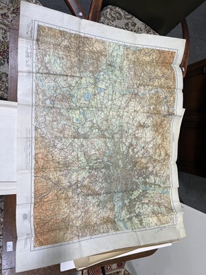 Lot 379 - A collection of Geological and Ordnance Survey Maps.