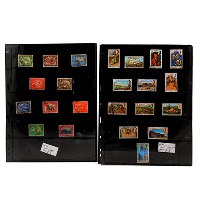 Lot 236 - Stamp Catalogues; stamp themed trade cards, etc