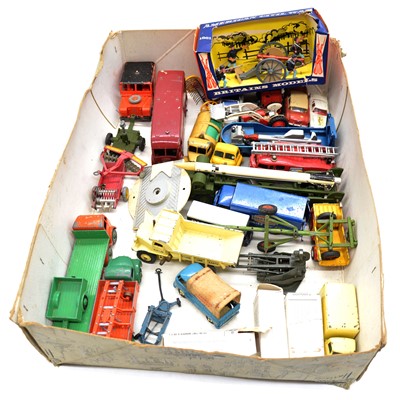 Lot 16 - A tray of loose die-cast models, including Dinky and Corgi