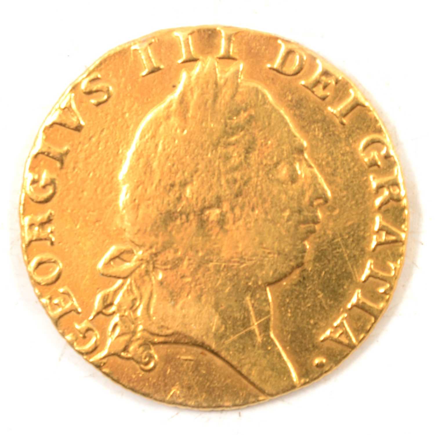 Lot 286 A Gold Spade Guinea Coin George III 1790