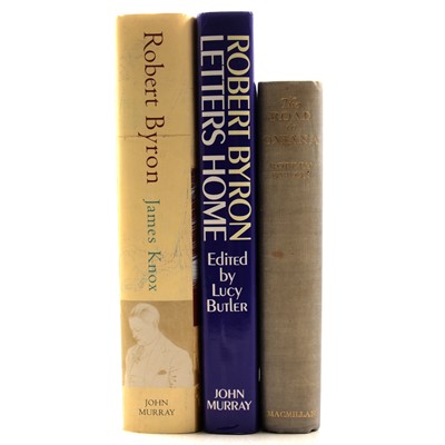 Lot 158 - Robert Byron, The Road to Oxiana, Macmillan & Co, London 1937, and two other books.