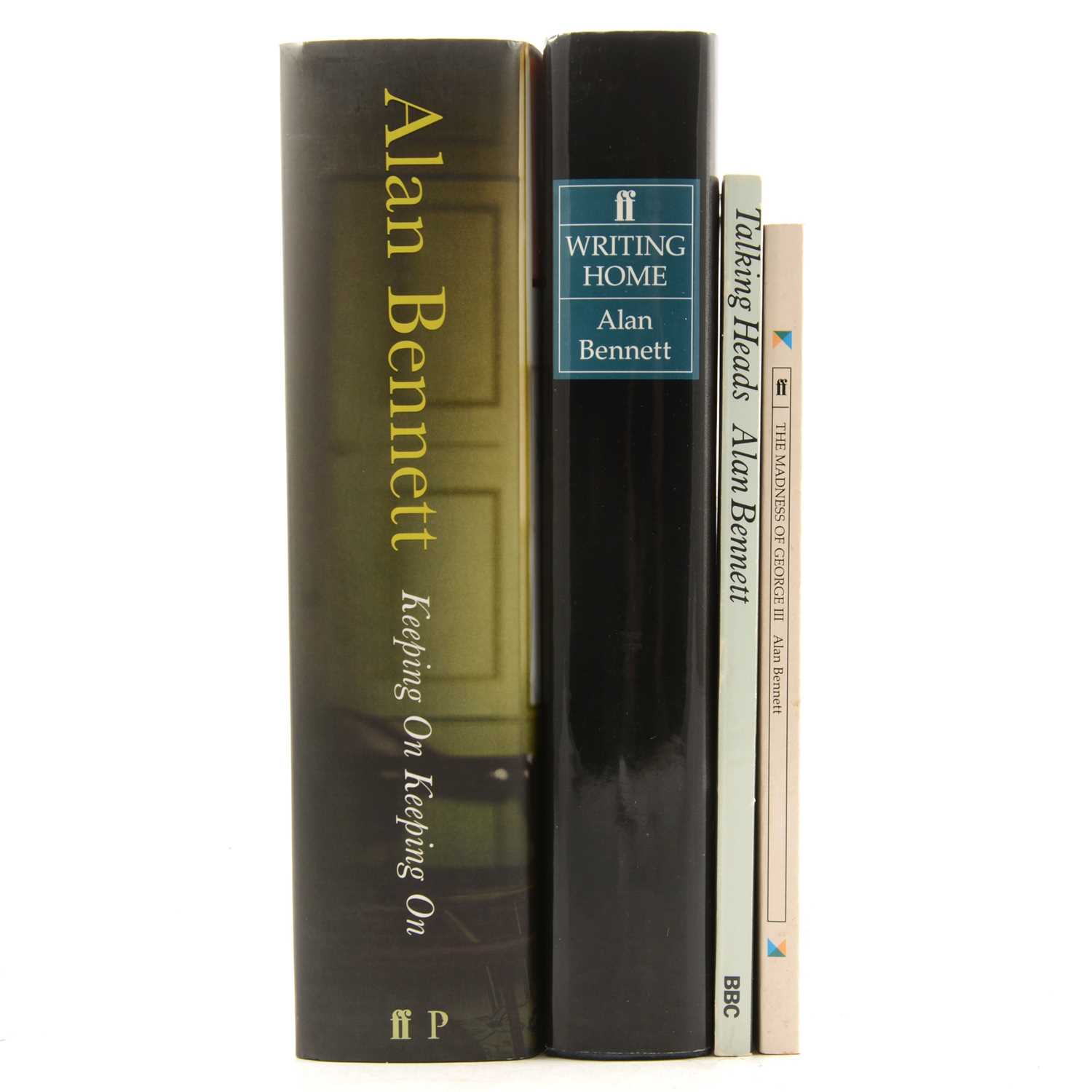 Lot 155 - Alan Bennett, Untold Stories, Faber & Faber, London 2005, and seven other books.