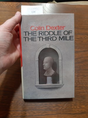 Lot 135 - Colin Dexter, The Riddle of the Third Mile, Macmillan, London 1983.