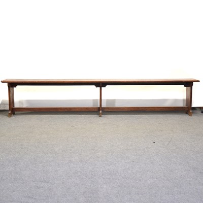 Lot 118 - 8ft oak long bench