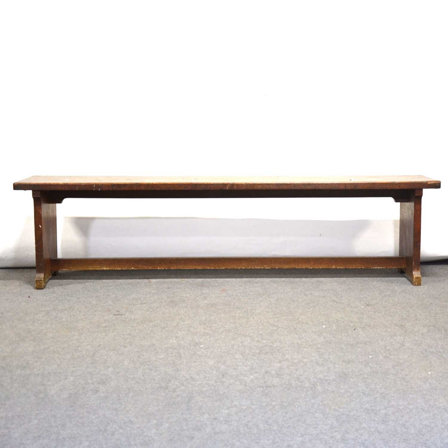 Lot 117 - 6ft oak long bench