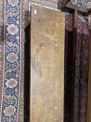 Lot 117 - 6ft oak long bench