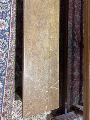 Lot 117 - 6ft oak long bench