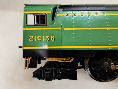 Lot 227 - ACE trains O gauge Bulleid Pacific locomotive, 2-rail and 3-rail compatible, bpxed