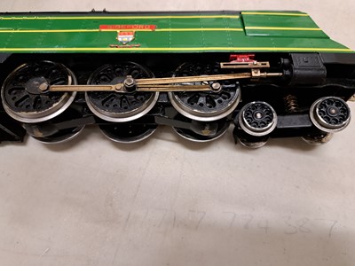 Lot 227 - ACE trains O gauge Bulleid Pacific locomotive, 2-rail and 3-rail compatible, bpxed