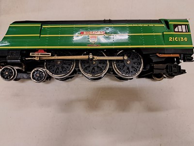 Lot 227 - ACE trains O gauge Bulleid Pacific locomotive, 2-rail and 3-rail compatible, bpxed