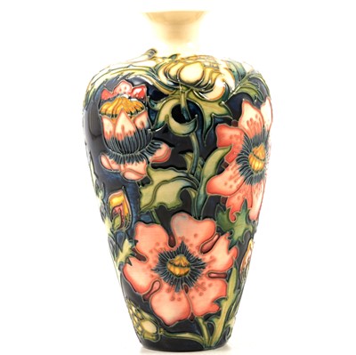 Lot 110 - Shirley Hayes for Moorcroft, a vase in the Pheasant's Eye design.