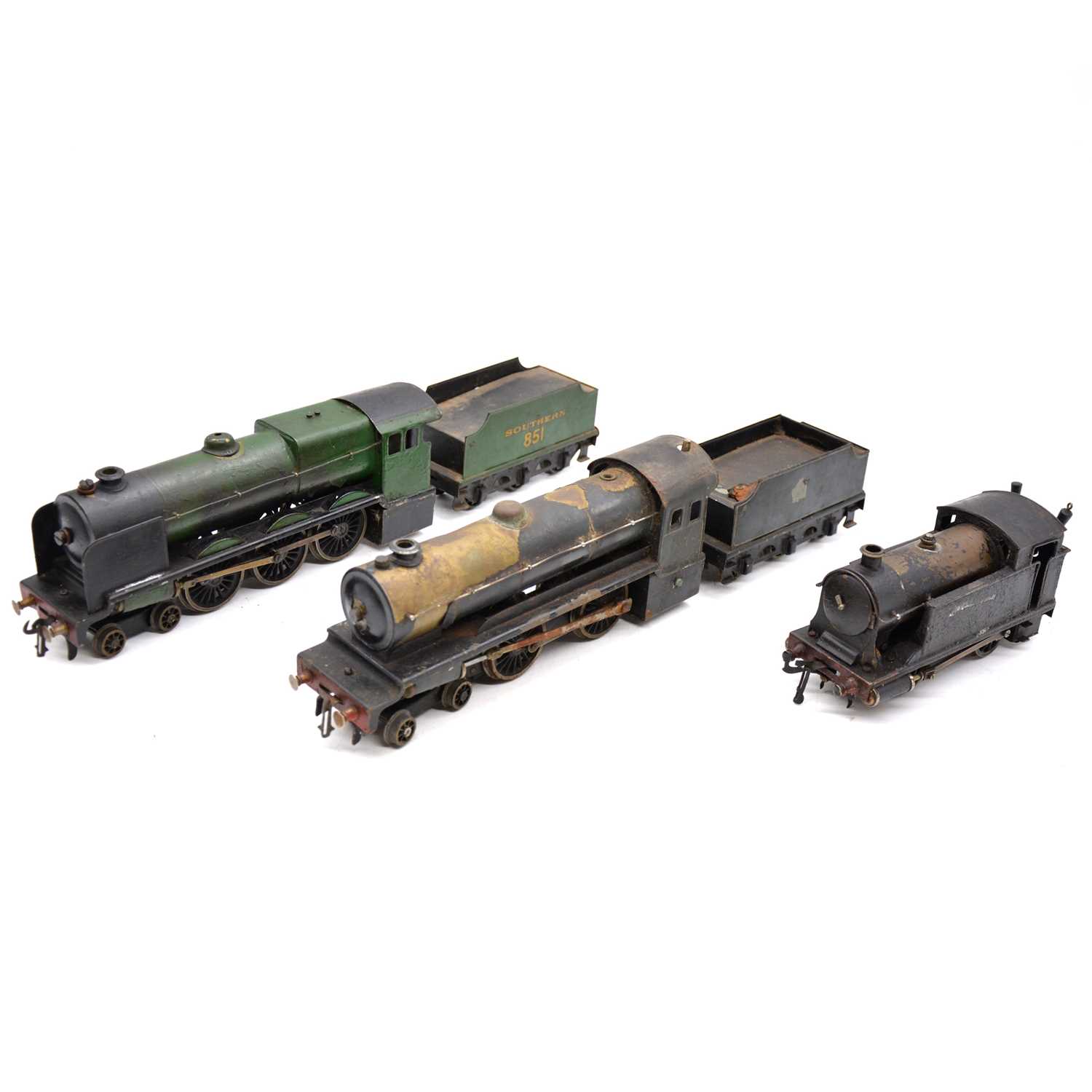 Lot 261 - Three O gauge live steam locomotives