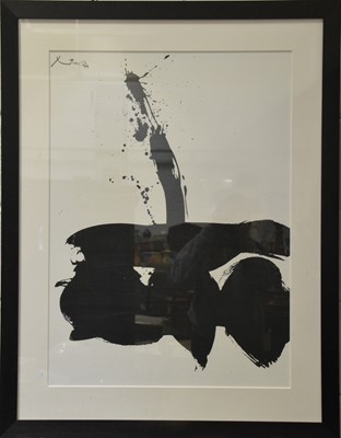 Lot 355 - Robert Motherwell, Samurai No. 1, (1974)
