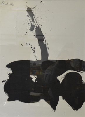 Lot 355 - Robert Motherwell, Samurai No. 1, (1974)