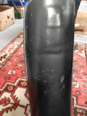 Lot 229 - Maxwell of Dover Street London pair of waxed calf riding boots and two other pairs of vintage boots.