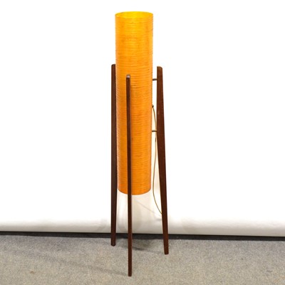 Lot 520 - 1960s rocket style lamp