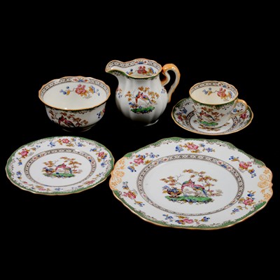 Lot 71 - A Copeland-Spode Eden pattern part tea service