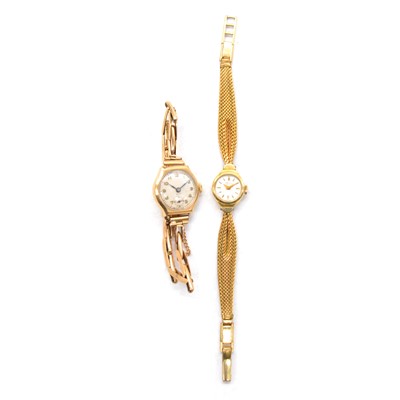 Lot 426 - Two lady's wristwatches.